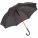 64716.50 - Зонт-трость с цветными спицами Color Style, красный с черной ручкой