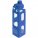 15728.40 - Бутылка для воды Square Fair, синяя
