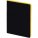 16022.38 - Ежедневник Slip, недатированный, черный с желтым
