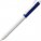 3318.64 - Ручка шариковая Hint Special, белая с синим
