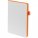 15751.62 - Ежедневник White Shall, недатированный, белый с оранжевым