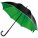 13040.39 - Зонт-трость Downtown, черный с зеленым