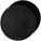 16299.30 - Лейбл из ПВХ с липучкой Menteqo Round, черный