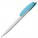4708.44 - Ручка шариковая Bento, белая с голубым