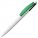 4708.69 - Ручка шариковая Bento, белая с зеленым