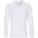 04241102 - Рубашка поло унисекс с длинным рукавом Planet LSL, белая