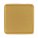 16251.00 - Квадратный шильдик на резинку Epoxi, матовый золотистый