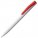5522.65 - Ручка шариковая Pin, белая с красным