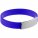 13746.40 - Силиконовый браслет Brisky с металлическим шильдом, синий