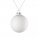 17663.60 - Елочный шар Finery Matt, 8 см, матовый белый