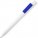 17522.64 - Ручка шариковая Swiper SQ, белая с синим