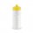 15707.80 - Бутылка для велосипеда Lowry, белая с желтым
