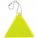 17325.80 - Светоотражатель Spare Care, треугольник, желтый неон