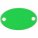13843.94 - Шильдик металлический Alfa Oval, зеленый неон