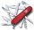 7727.55 - Офицерский нож Huntsman 91, прозрачный красный