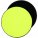 16299.89 - Лейбл из ПВХ с липучкой Menteqo Round, желтый неон