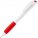 3321.65 - Ручка шариковая Grip, белая с красным