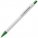 25111.96 - Ручка шариковая Chromatic White, белая с зеленым