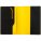17343.38 - Обложка для паспорта Multimo, черная с желтым