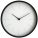 17114.63 - Часы настенные Lacky, белые с черным