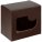 10920.55 - Коробка с окном Gifthouse, коричневая
