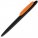 3389.32 - Ручка шариковая Prodir DS5 TRR-P Soft Touch, черная с оранжевым
