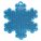 4209.40 - Пешеходный светоотражатель «Снежинка», синий