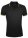 5851.39 - Рубашка поло мужская Pasadena Men 200 с контрастной отделкой, черная с зеленым