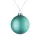 17663.49 - Елочный шар Finery Matt, 8 см, матовый бирюзовый