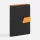 15768.32 - Ежедневник Boom, недатированный, черный с оранжевым