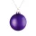17663.70 - Елочный шар Finery Matt, 8 см, матовый фиолетовый