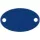 13843.44 - Шильдик металлический Alfa Oval, синий