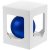 Елочный шар Gala Matt в коробке, 6 см, синий