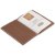 Обложка для паспорта Apache, коричневая (какао)
