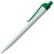 Ручка шариковая Prodir QS01 PMT-T, бело-зеленая