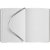 Ежедневник Magnet Chrome с ручкой, серый с белым