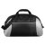 Дорожная сумка Silver Dots, черная с серебристыми элементами