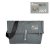 Сумка для ноутбука 2 в 1 twoFold, серая с темно-серым
