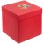Коробка Cube, S, красная