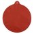 Новогодний самонадувающийся шарик, красный с белым рисунком