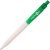 Ручка шариковая Prodir QS20 PMT-T, бело-зеленая