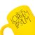 Кружка Sippy c покрытием софт-тач, желтая