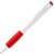 Ручка шариковая Grip, белая с красным