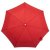 Складной зонт Alu Drop, 3 сложения, 7 спиц, автомат, красный