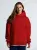 Худи Kulonga Oversize, красное