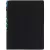 Ежедневник Flexpen Black, недатированный, черный с бирюзовым