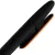 Ручка шариковая Prodir DS5 TRR-P Soft Touch, черная с оранжевым