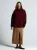 Худи Kulonga Oversize, бордовое