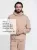 Худи Kulonga Oversize, бежевое