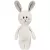 Мягкая игрушка Beastie Toys, заяц с белым шарфом